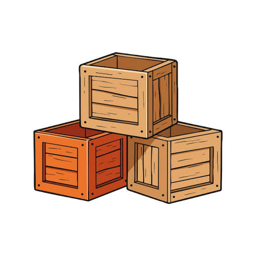 Brown Crates